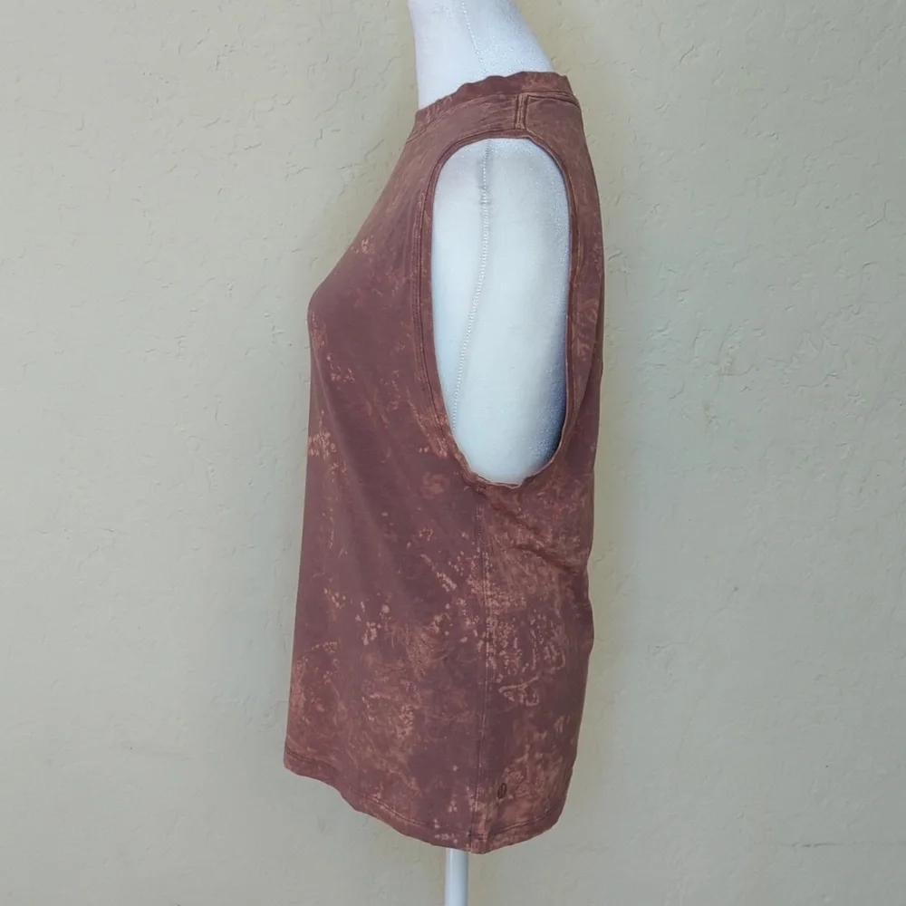 Lululemon All Yours Tank Top Cloudy Wash Cacao Size 2